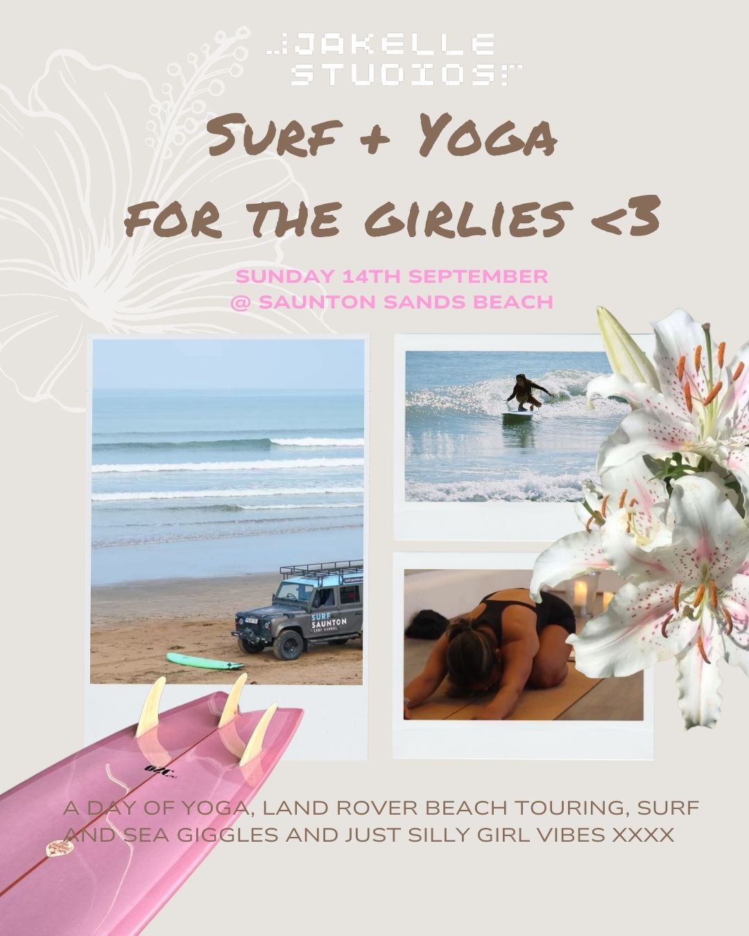 Surf + Yoga for the girlies <3