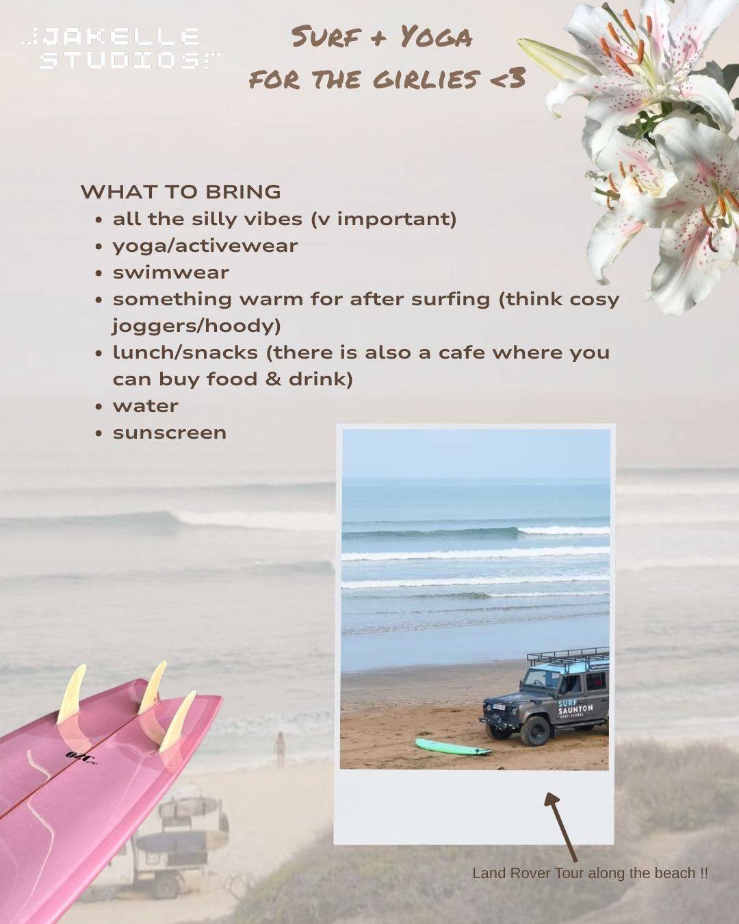 Surf + Yoga for the girlies <3