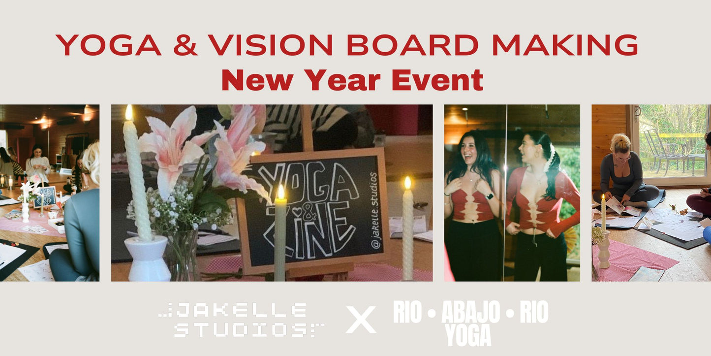 Yoga + Vision Board Making Event