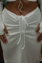 Load image into Gallery viewer, &#39;La Cubana&#39; Organic Cotton Pointelle Midi Skirt