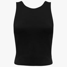 Load image into Gallery viewer, The &quot;Santa-Fe&quot; Reversible Organic Cotton Top in Black