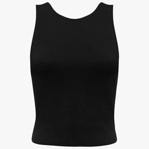 The "Santa-Fe" Reversible Organic Cotton Top in Black