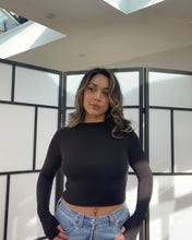 Load image into Gallery viewer, Funnel Neck Long Sleeve Bamboo Basic