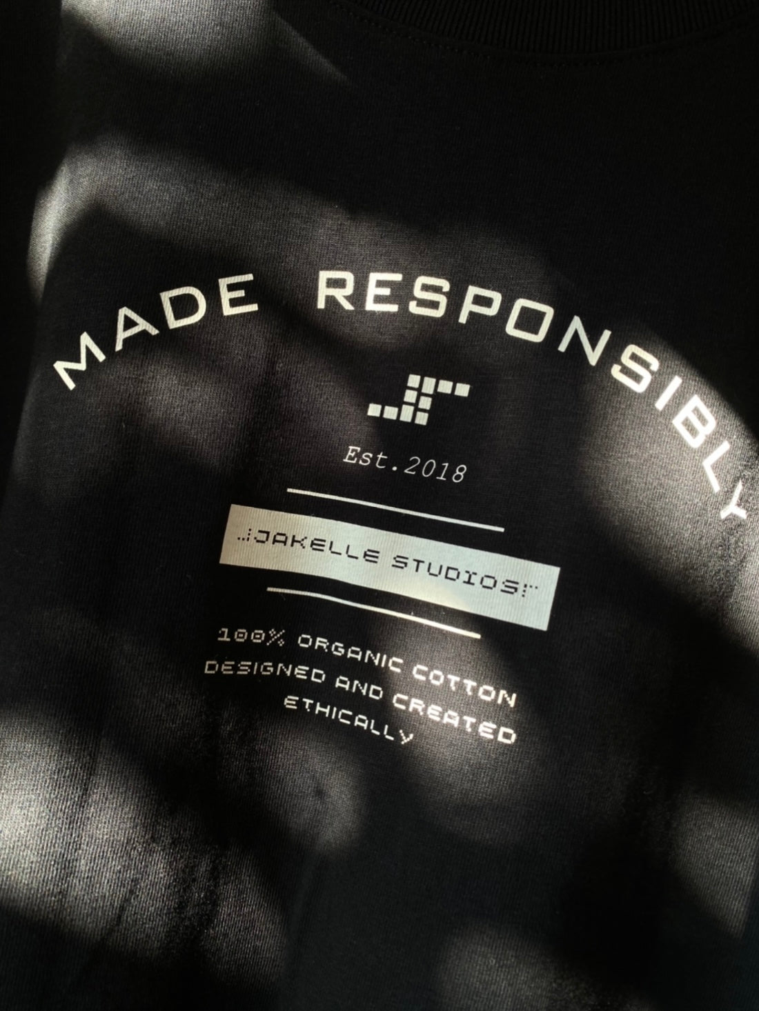 Made Responsibly Organic Cotton Tee in Black