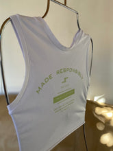 Load image into Gallery viewer, Made Responsibly Organic Cotton Tank in Matcha