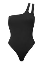 Load image into Gallery viewer, Two Strap Asymmetric Bodysuit