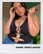 Load image into Gallery viewer, The &quot;Santa-Fe&quot; Reversible Organic Cotton Top Sample in Riviera Blue
